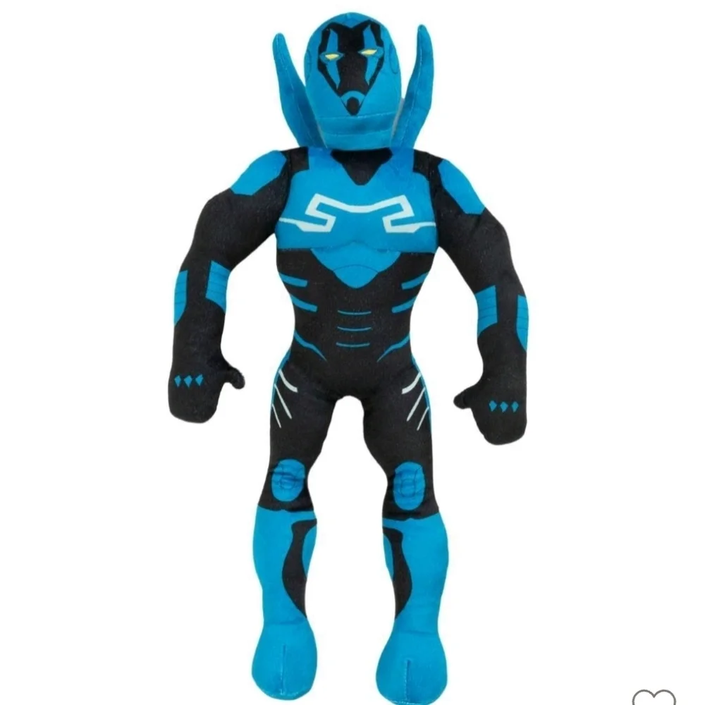 Blue Beetle Kids' Throw Pillow
